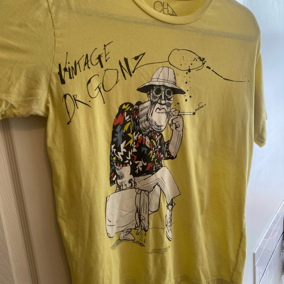 VINTAGE DR. GONZO RALPH STEADMAN ART TEE BY CHASER RARE - Picture 2 of 10